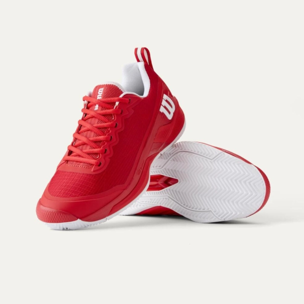 Wilson Rush Pro 4.5 Clay 'Red' Pickleball Shoes