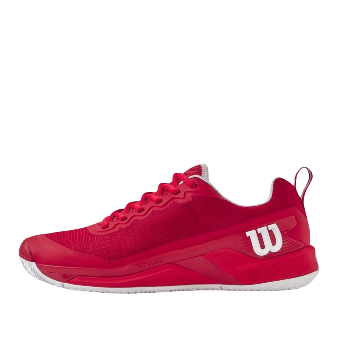 Wilson Rush Pro 4.5 Clay 'Red' Pickleball Shoes