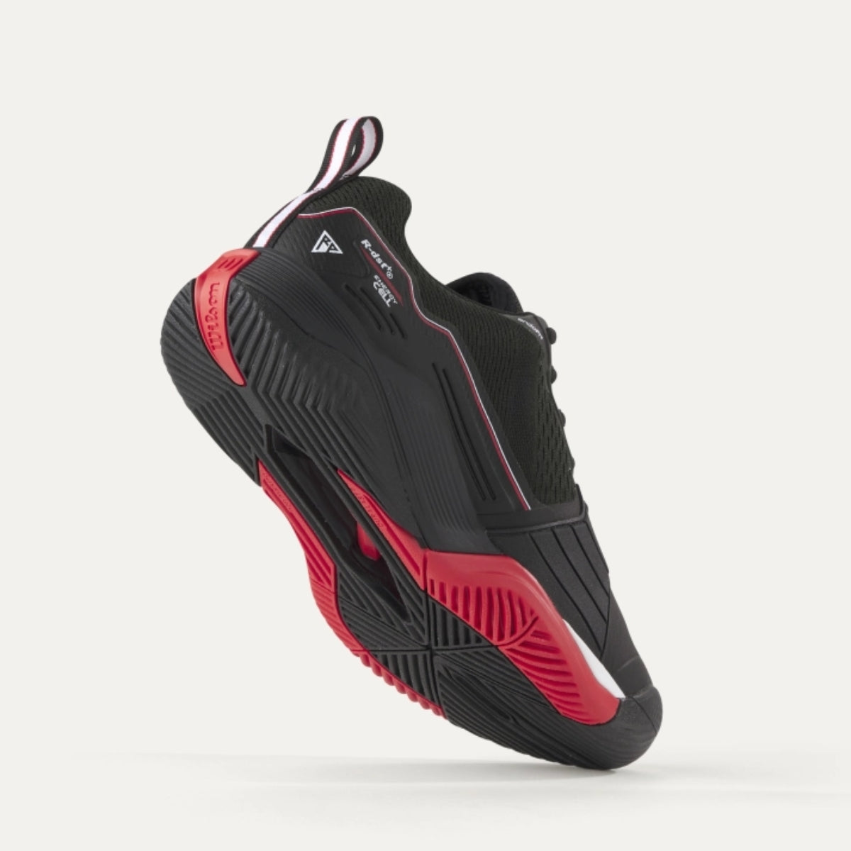 Wilson Rush Pro 4.5 Pickleball Shoes 'Black Red'