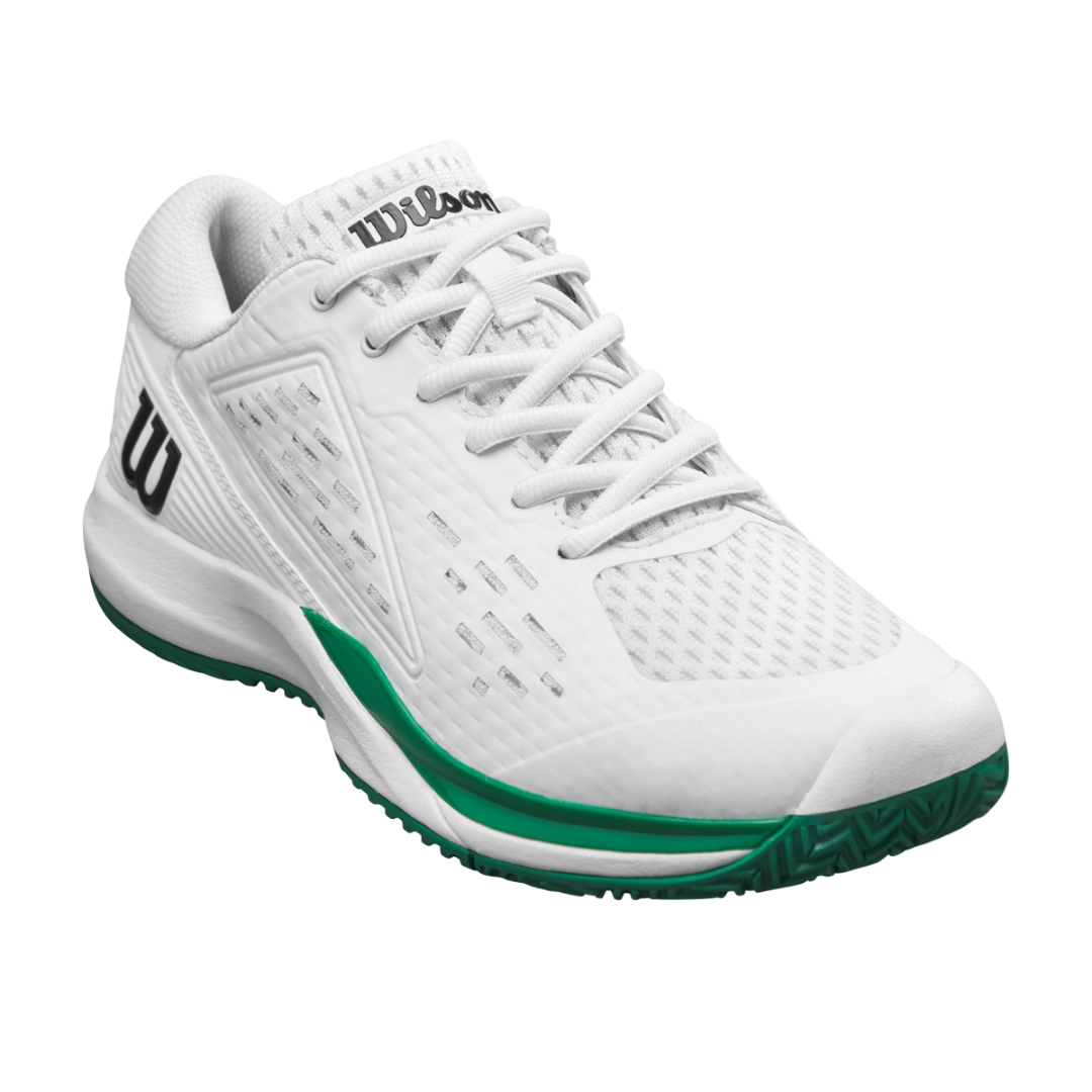 Wilson Rush Pro Ace Junior 'White Green' Pickleball Shoes