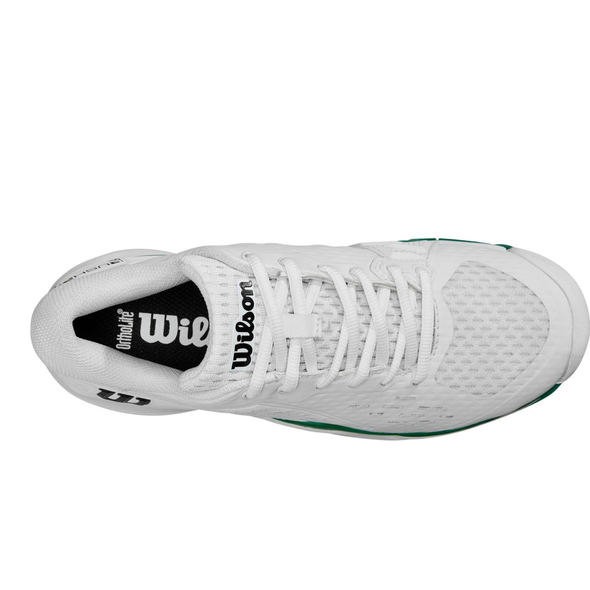 Wilson Rush Pro Ace Junior 'White Green' Pickleball Shoes