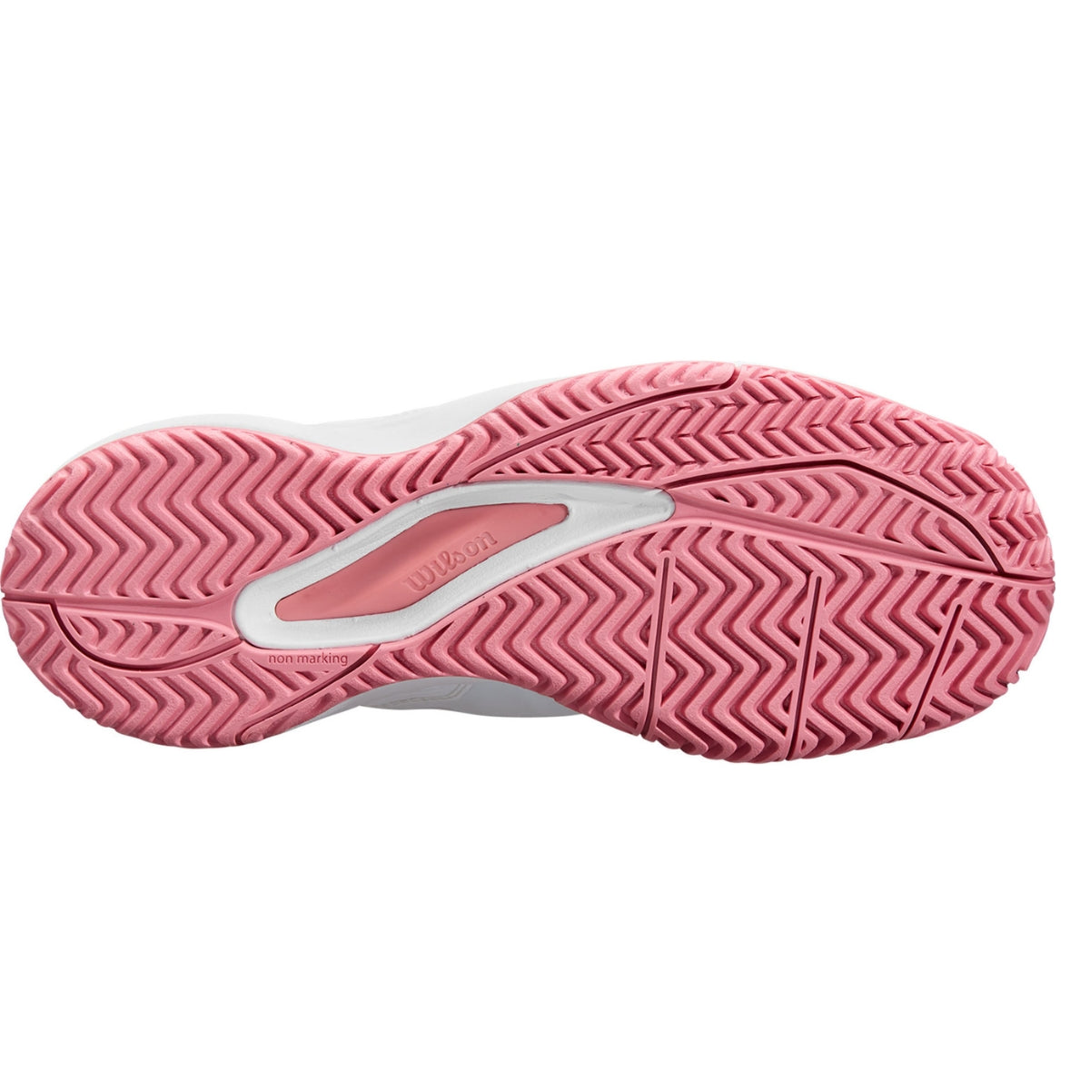 Wilson Rush Pro Ace Junior Pickleball Shoes | White Mauve Glow