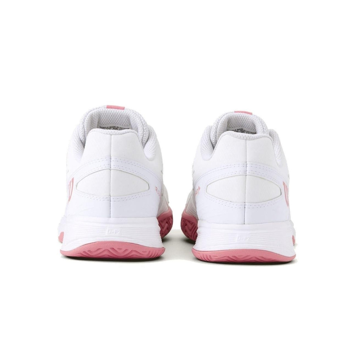 Wilson Rush Pro L Junior White Muave Pickleball Shoes