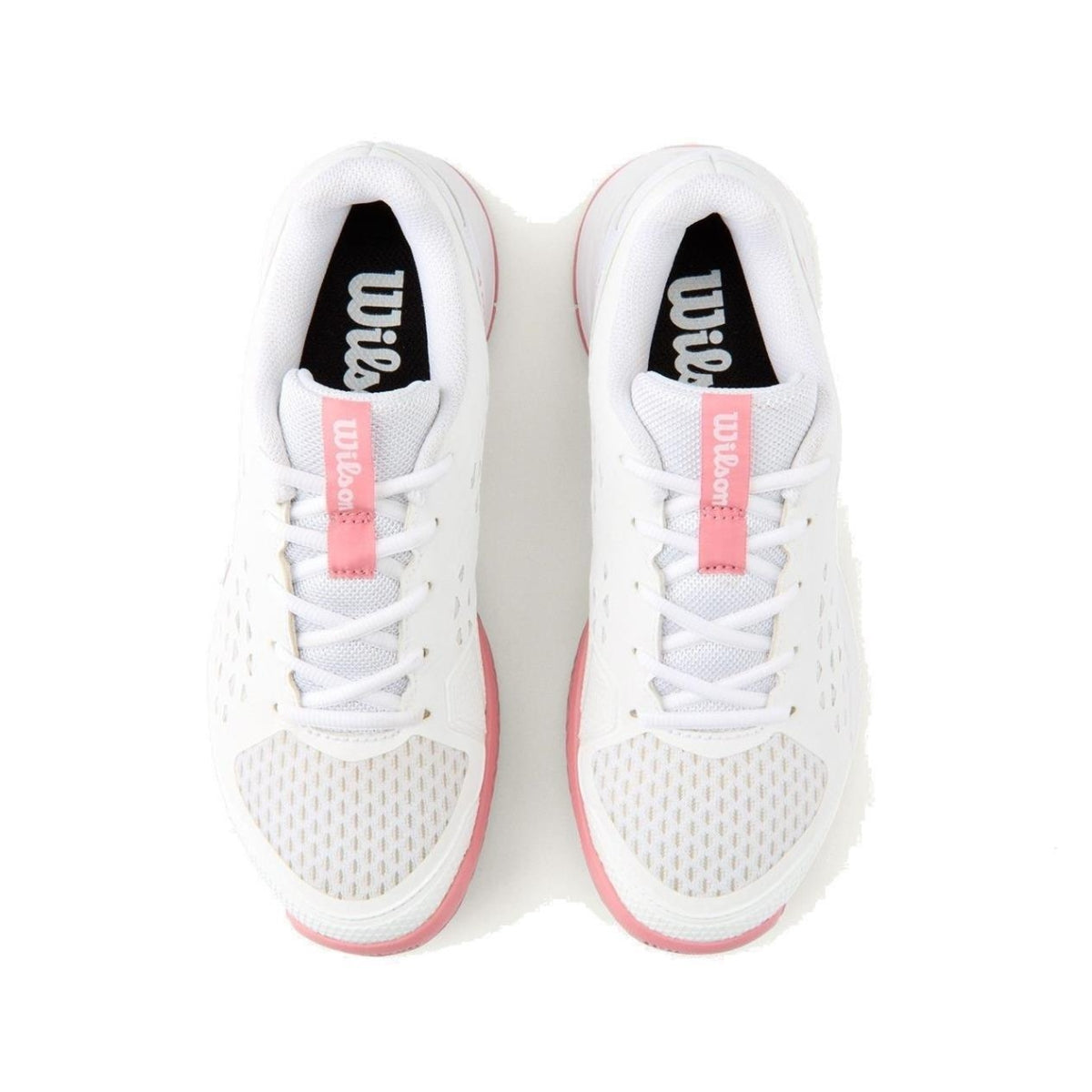 Wilson Rush Pro L Junior White Muave Pickleball Shoes