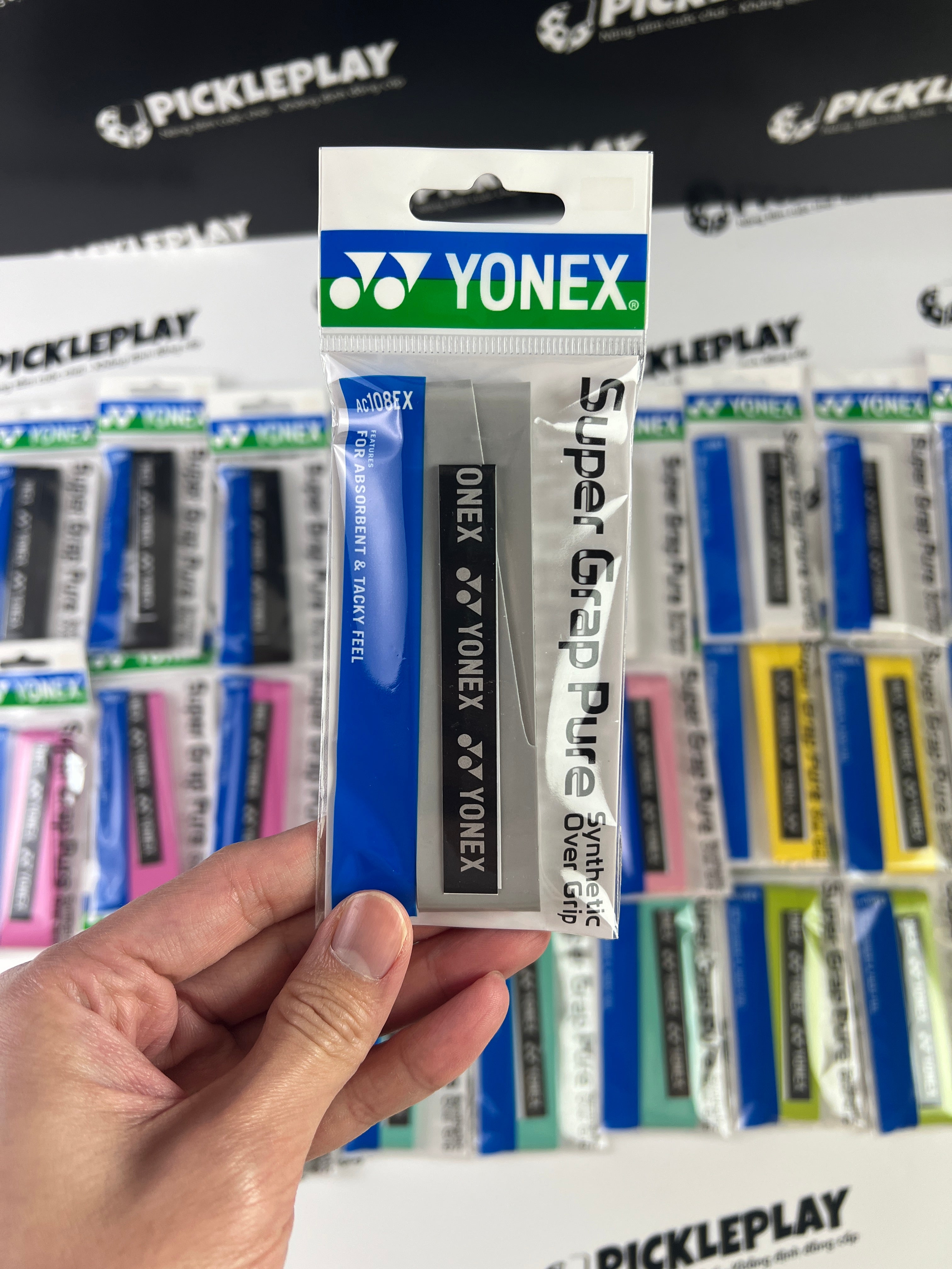Yonex Super Grap Pure Synthetic Overgrip Pickleball Racket Grip