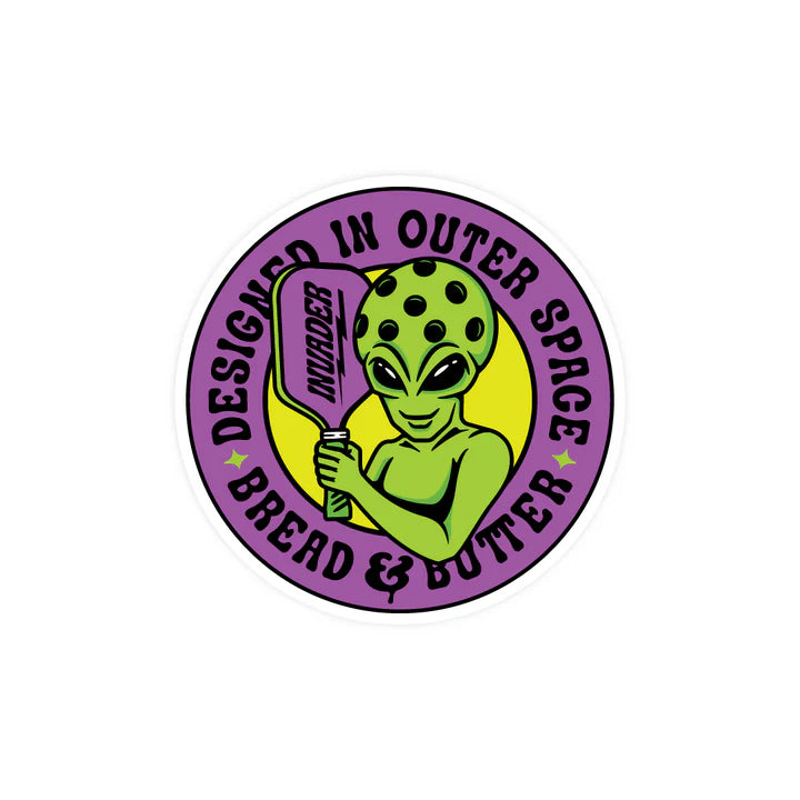 Bread & Butter Pickleball Sticker