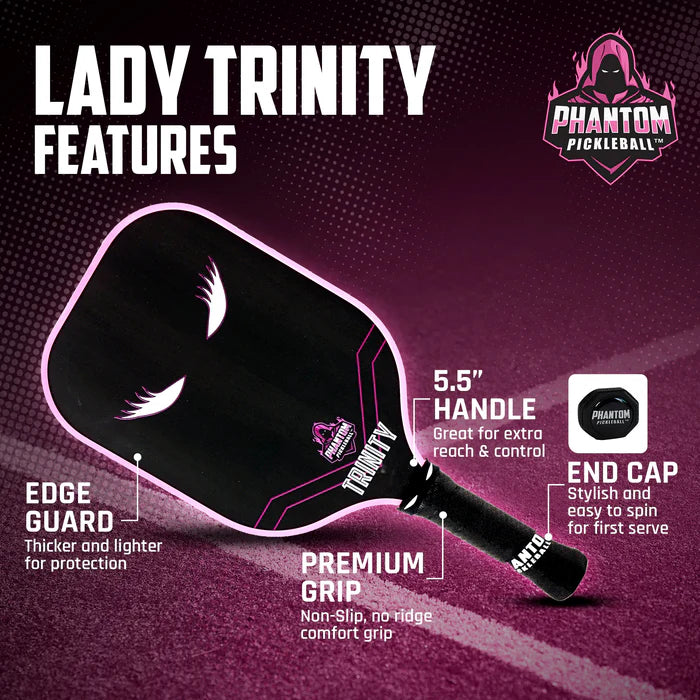 Phantom Lady Trinity Pickleball racket