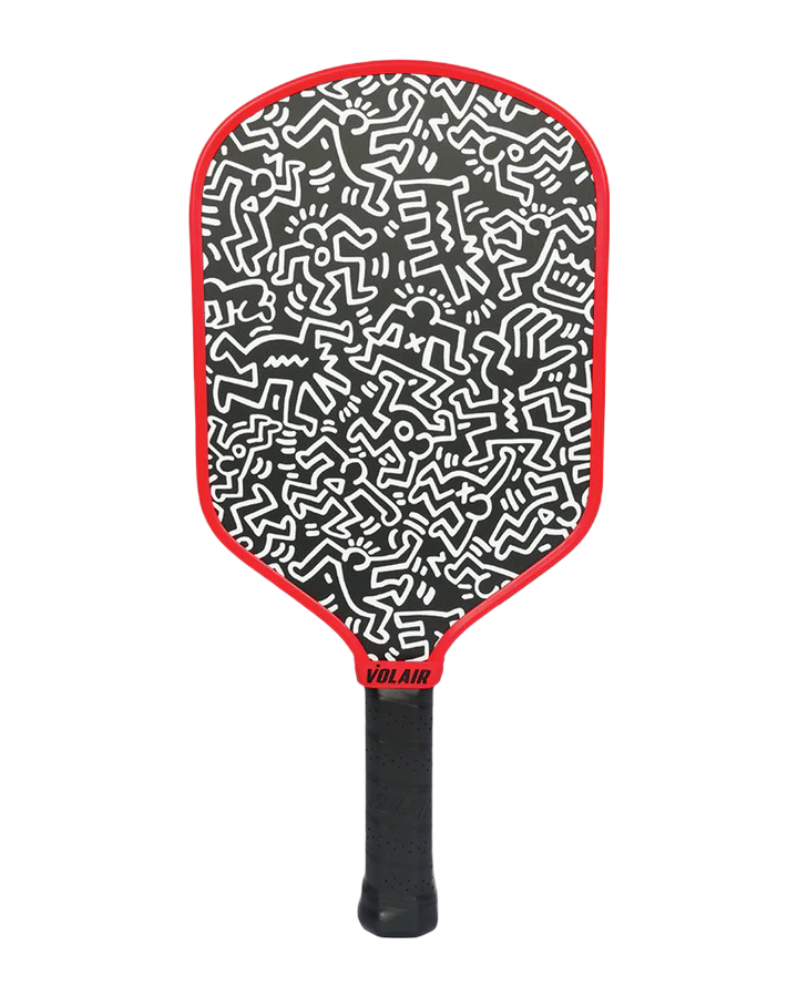 Volair Mach 1 Forza Pickleball Racket: Keith Haring #3