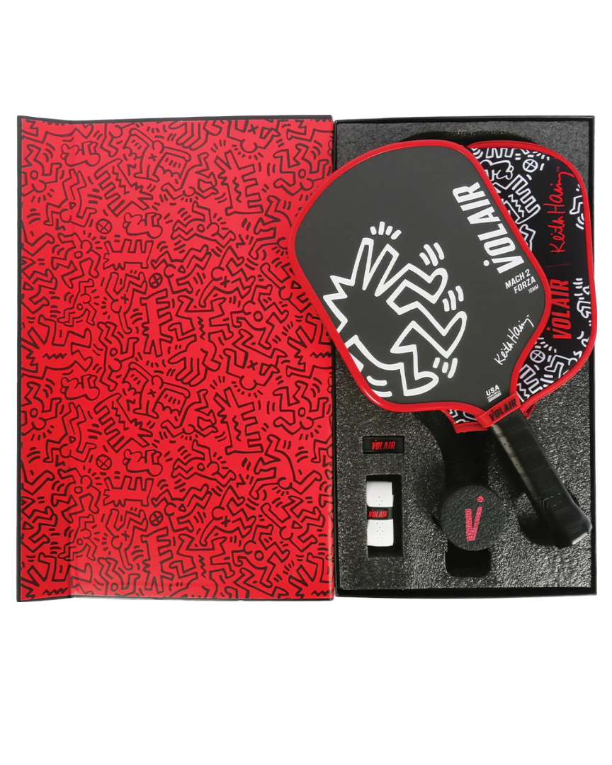 Volair Mach 2 Forza Pickleball Racket: Keith Haring #3