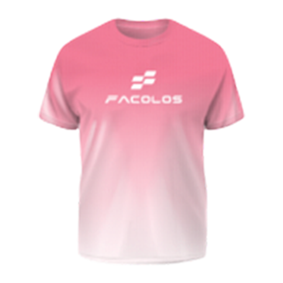 Authentic Facolos Gradient Tee Pickleball Jersey