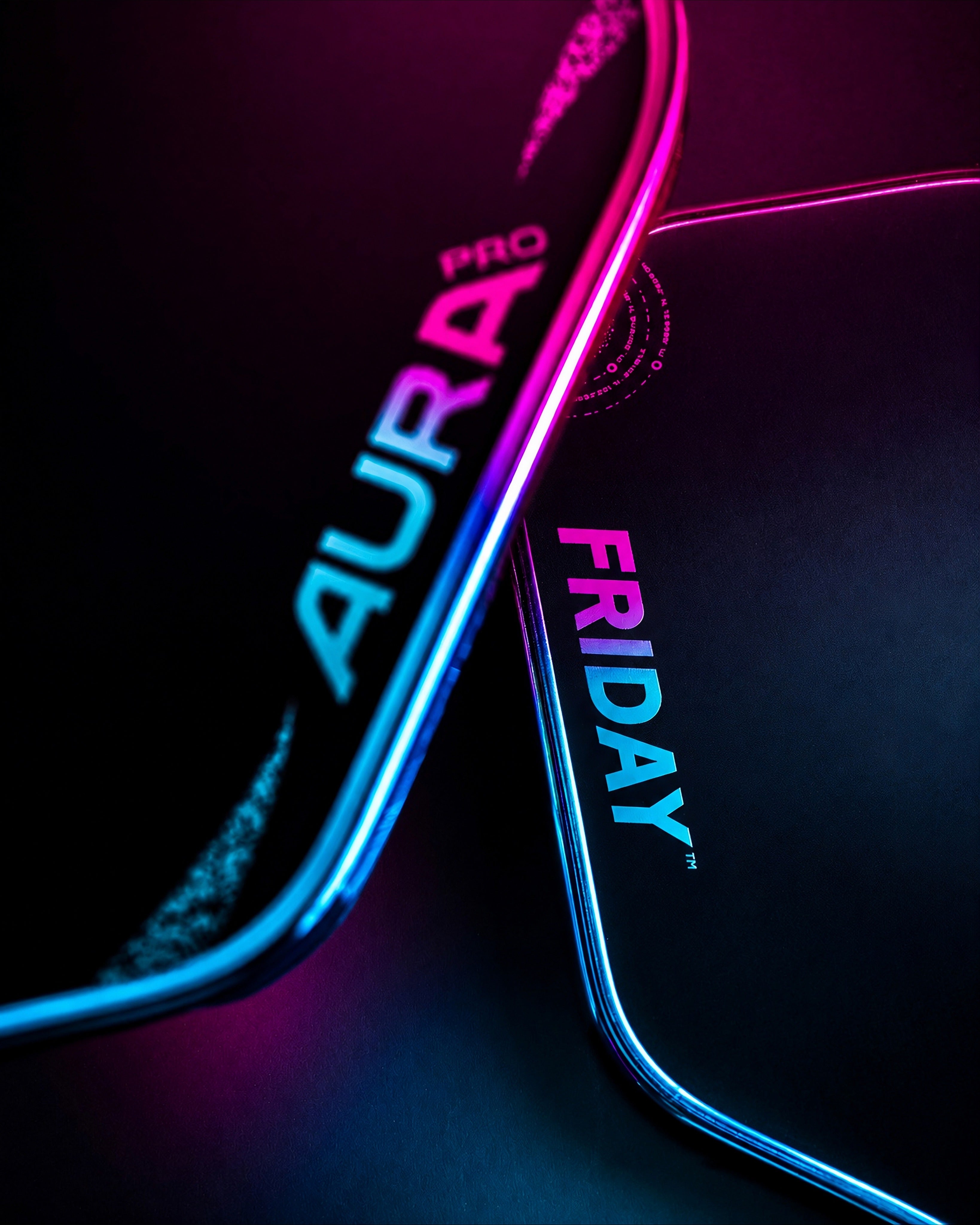 Pickleball Paddle Friday AURA PRO VICE Metallic Colorways