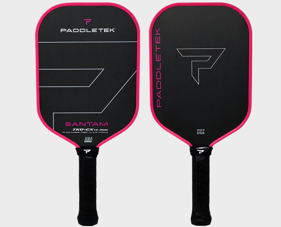 Pickleball racket Paddletek Bantam TKO-CX Pink Limited Edition