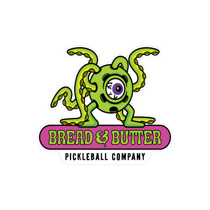 Bread & Butter Pickleball Sticker