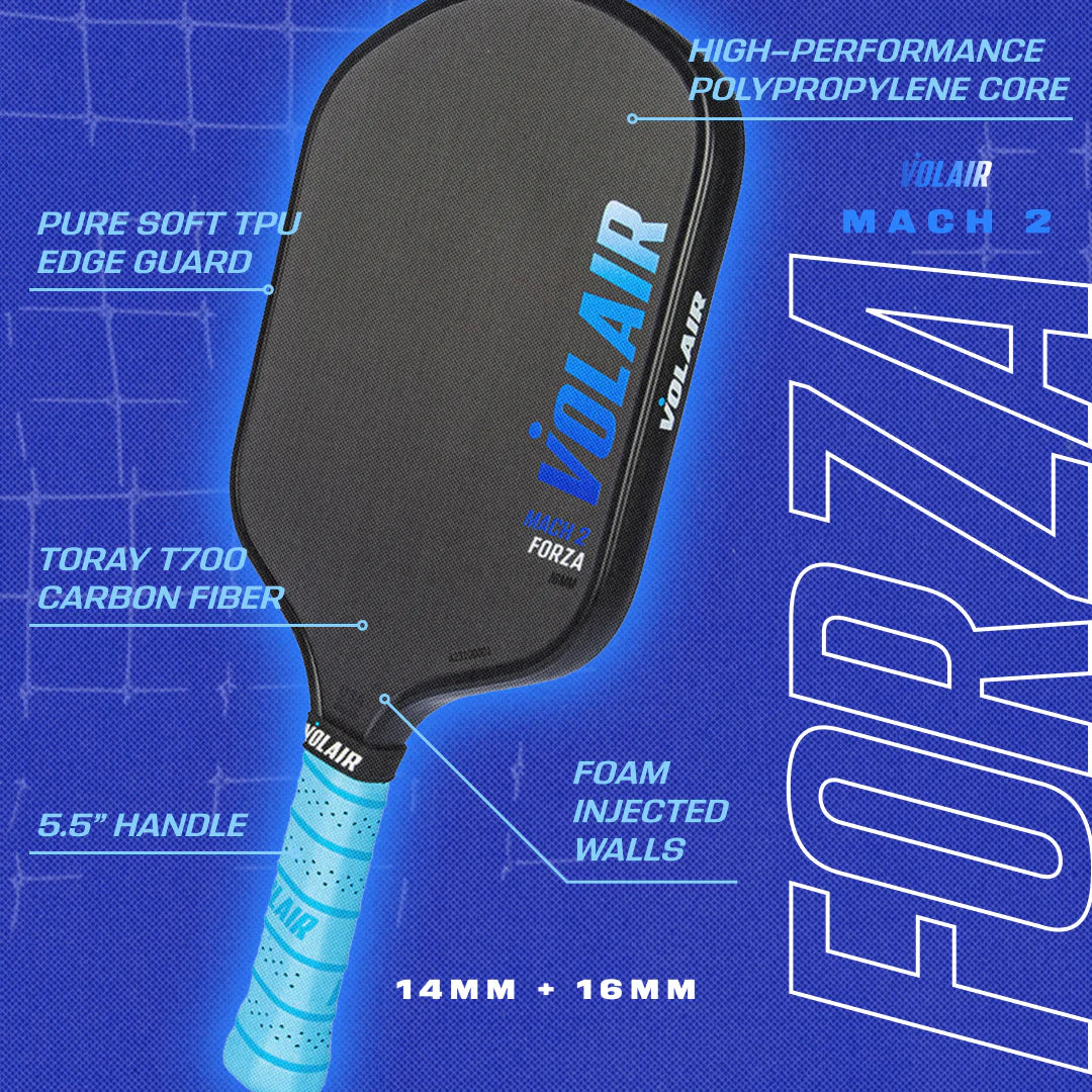 Volair Mach 2 Forza Pickleball Racket