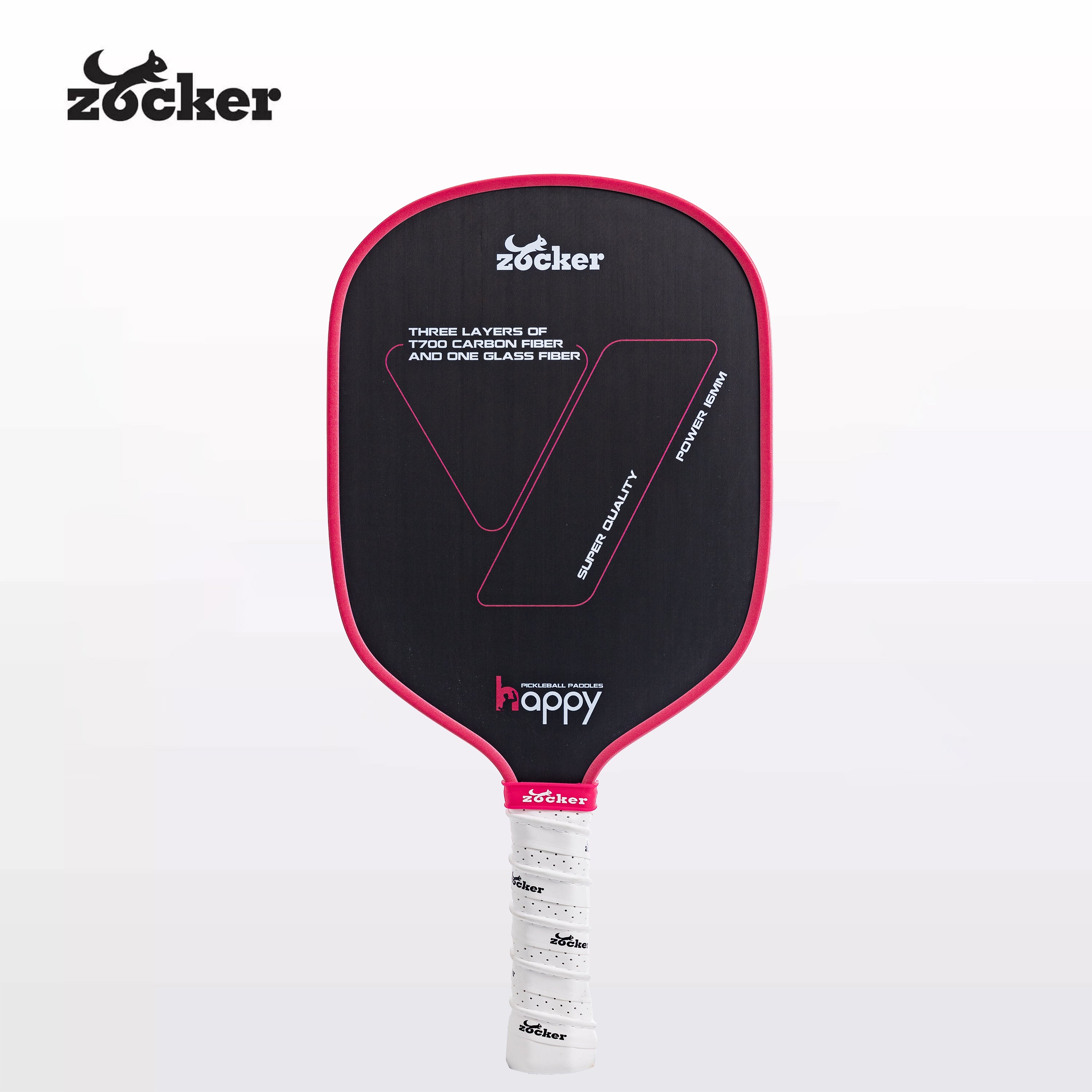 Zocker Happy Super Quality HP2 Pickleball Racket