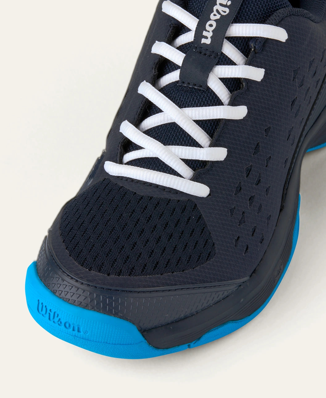 Wilson Junior Rush Pro L 'Navy Blaze' Pickleball Shoe