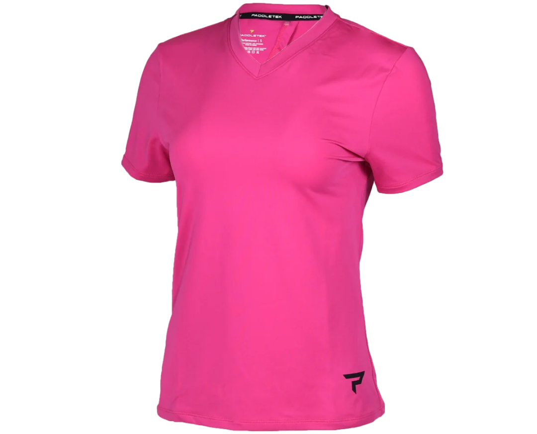 Pickleball Paddletek Performance Short Sleeve Tee (For Women)