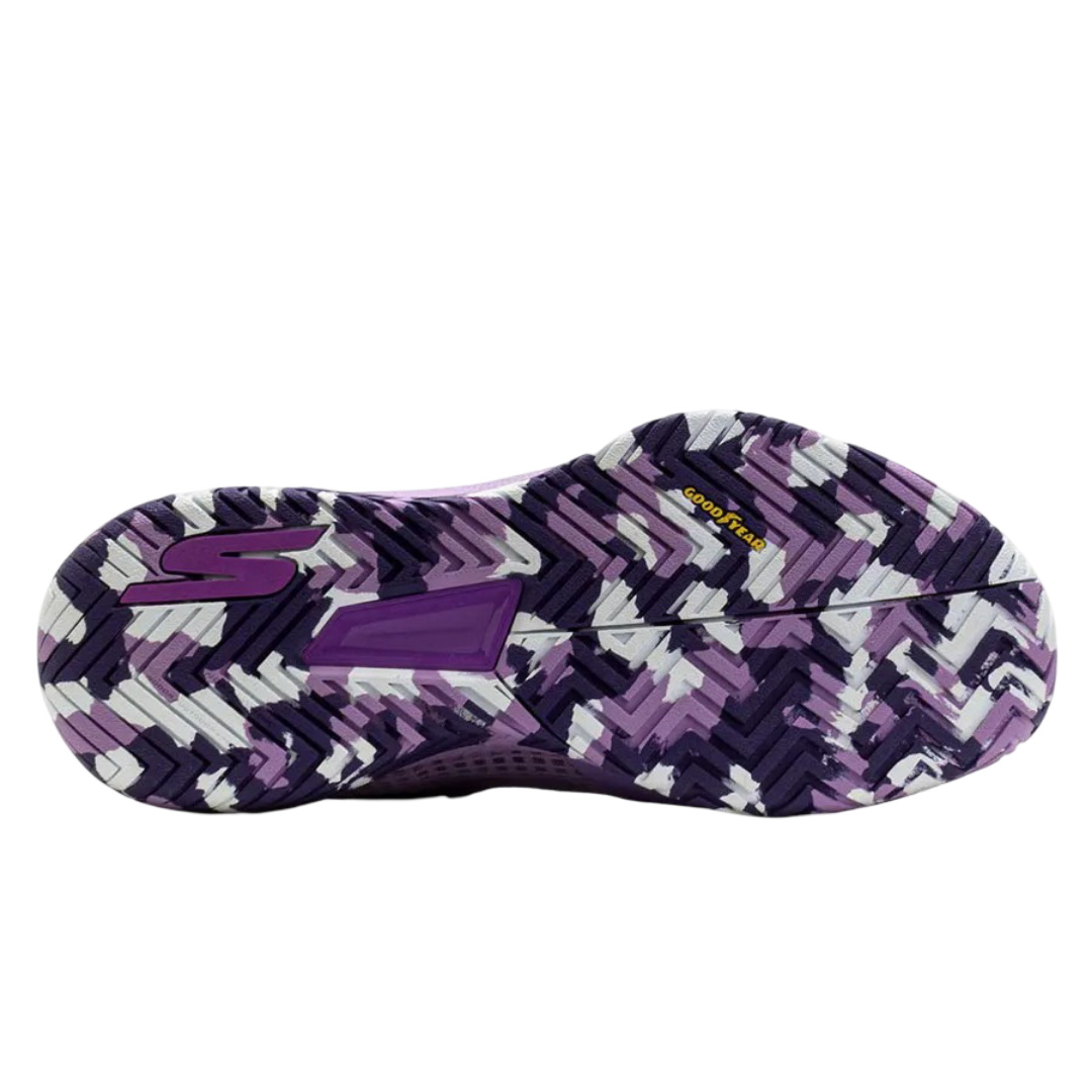 Giày Pickleball Sketcher GO Pickleball Viper Court Pro (Tím)