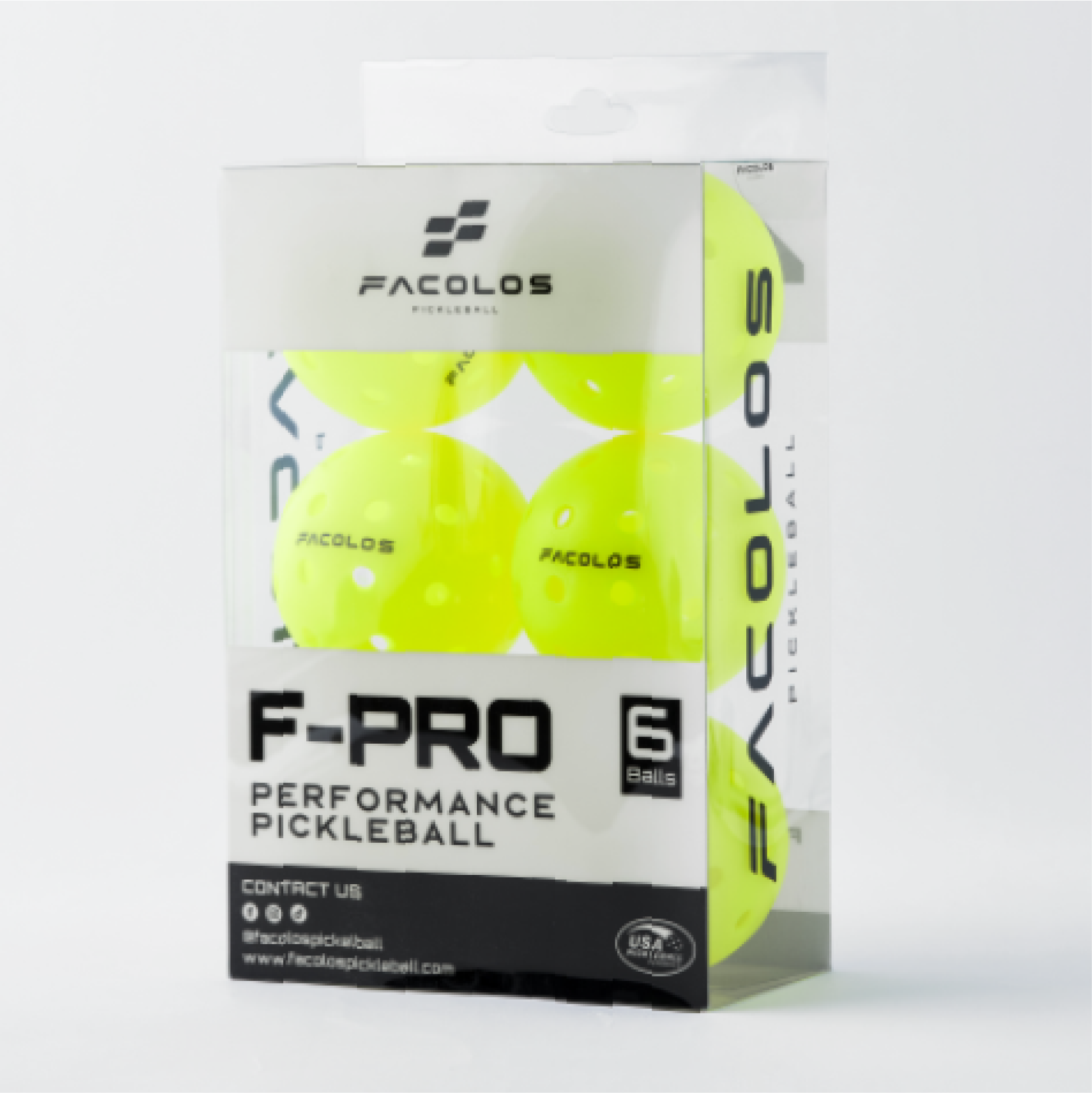 Facolos F-Pro Pickleball Ball