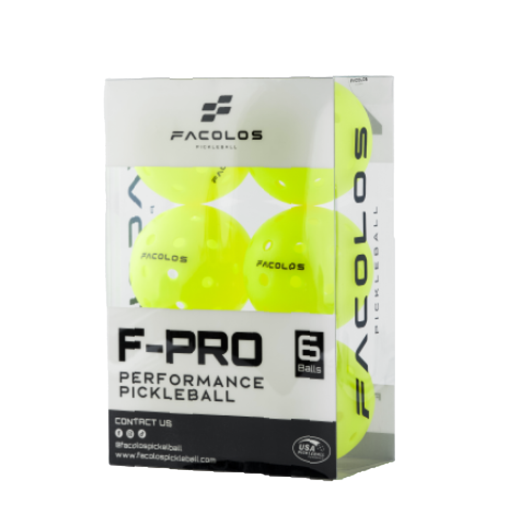 Facolos F-Pro Pickleball Ball