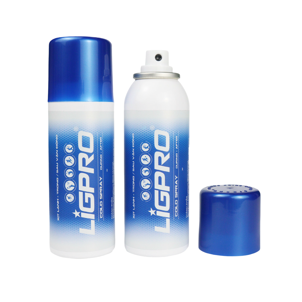 Bộ xịt lạnh giảm đau thảo dược Ligpro