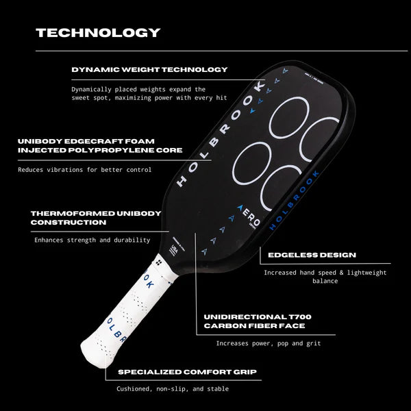 Pickleball racket Holbrook Pro - Aero X