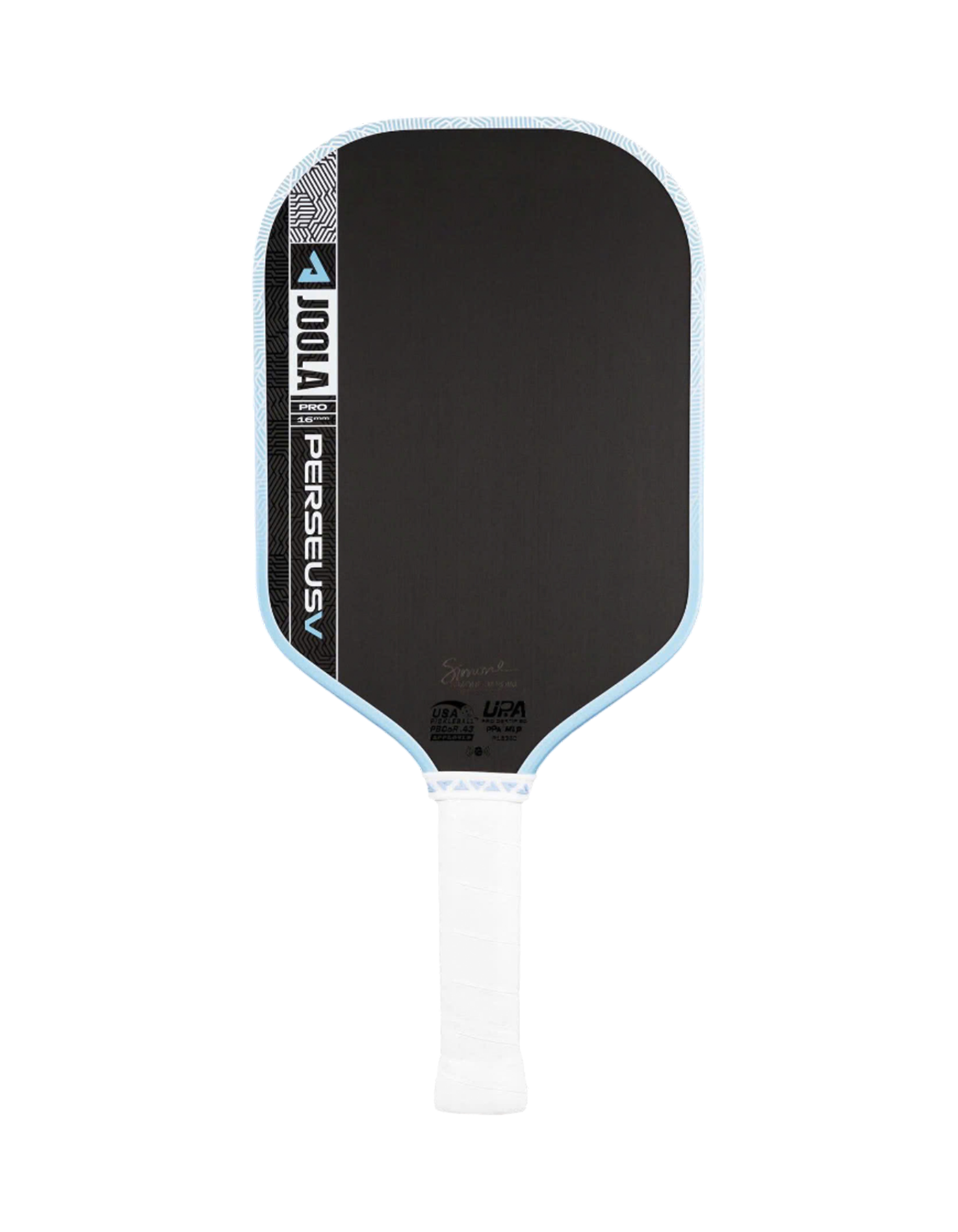 JOOLA Simone Jardim Perseus Pro V Breeze Blue Pickleball Paddle