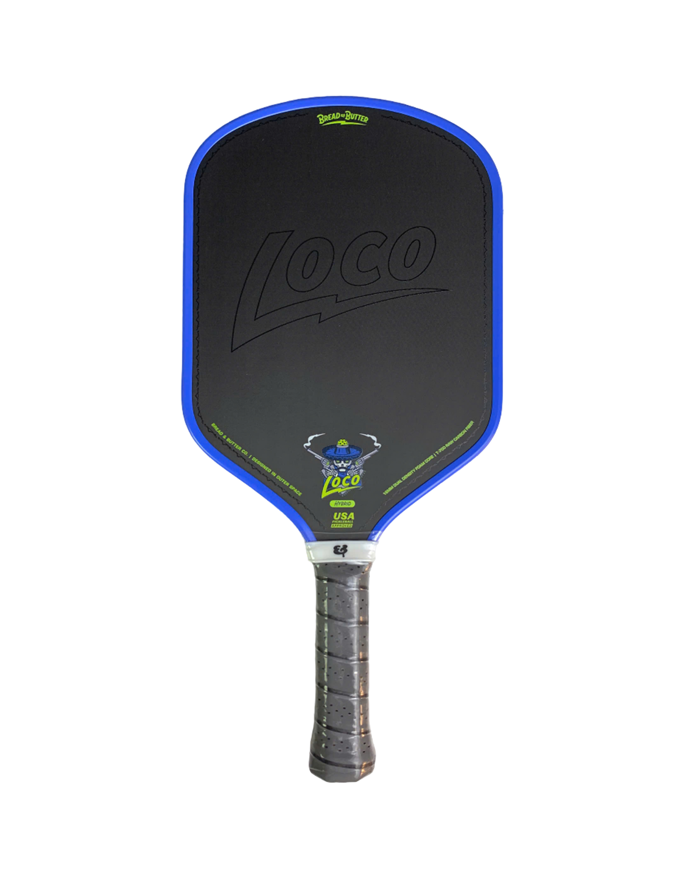 Pickleball Paddle Bread & Butter Loco - Hybrid | Azul Edition