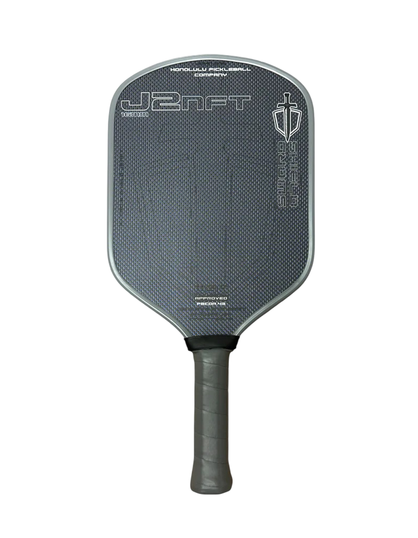 ポテンシャル・バッド・ボーイ/フォワード Pickleball Paddle Honolulu SWORD & SHIELD J2NFT – PicklePlay Việt Nam