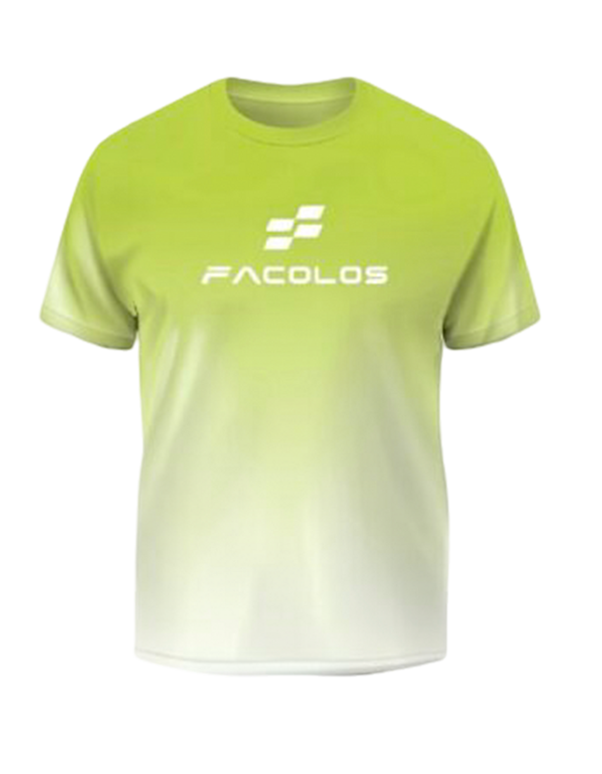 Authentic Facolos Gradient Tee Pickleball Jersey