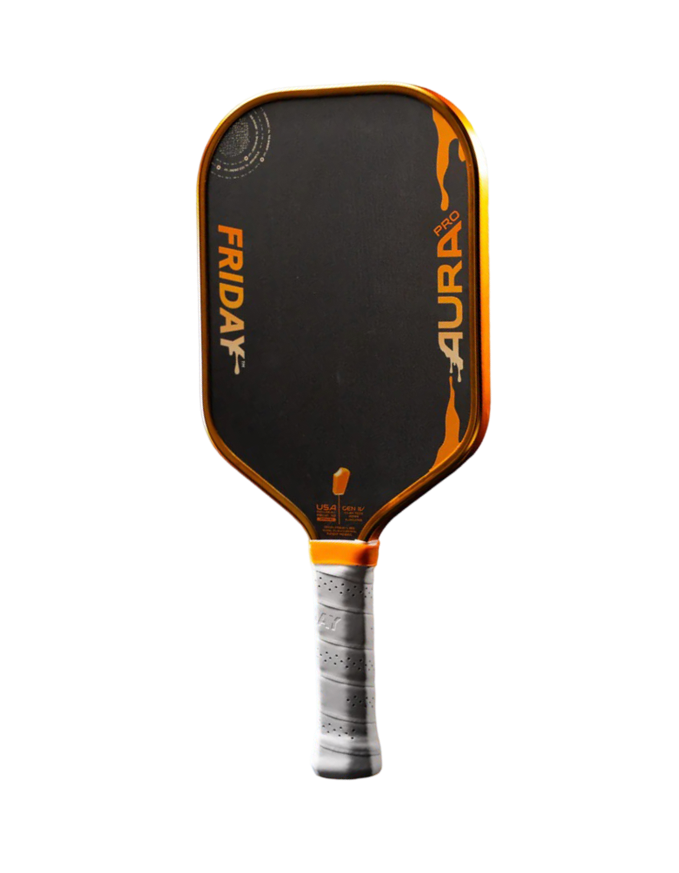 Vợt Pickleball Friday AURA PRO Metallic Orange Creamsicle Kit Colorway