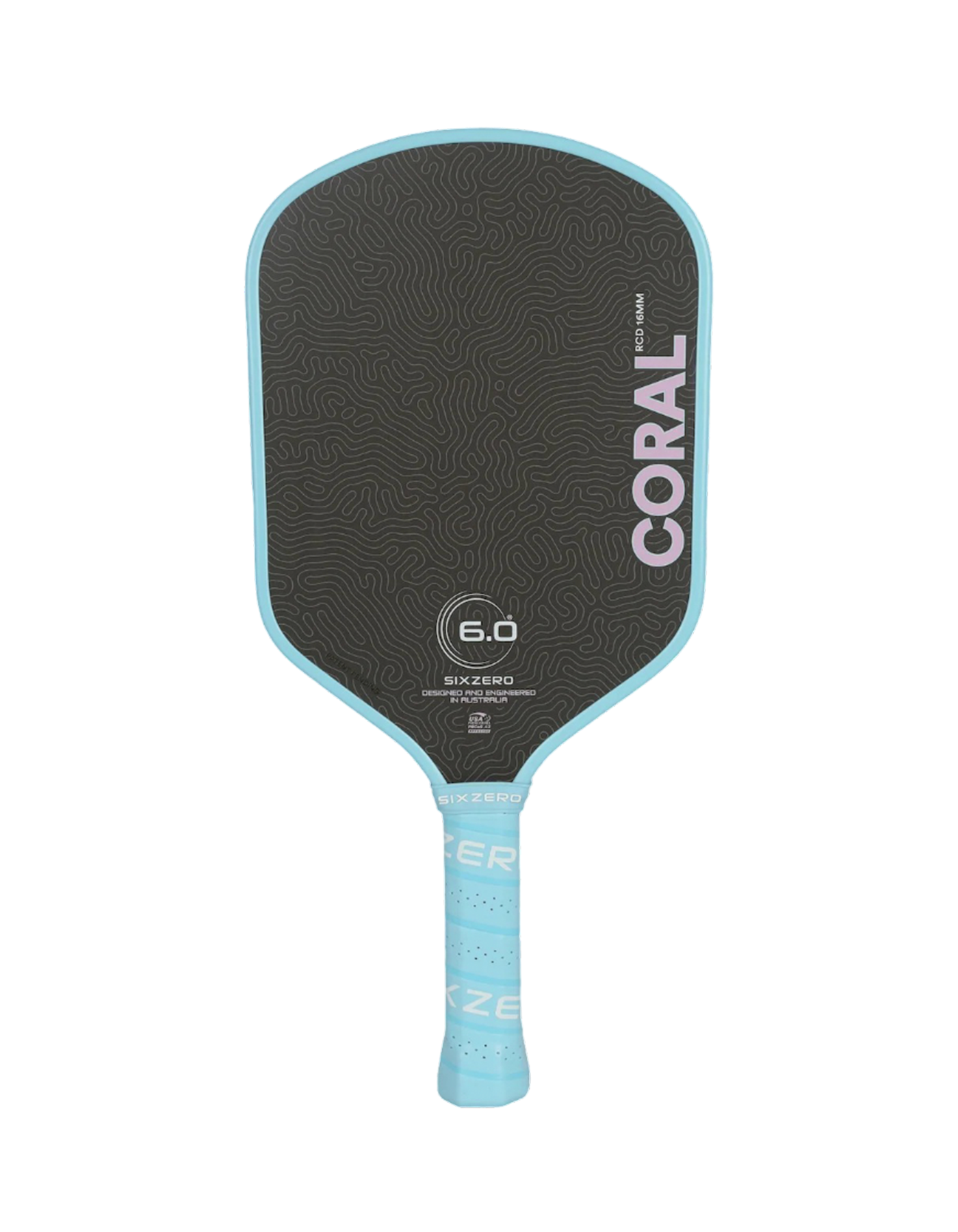 Pickleball Paddle Six Zero Coral Lightweight