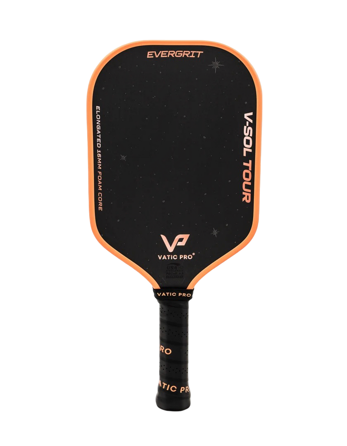 Pickleball Paddle Vatic Pro V-Sol Tour EverGrit Elongated (Launch Edition)