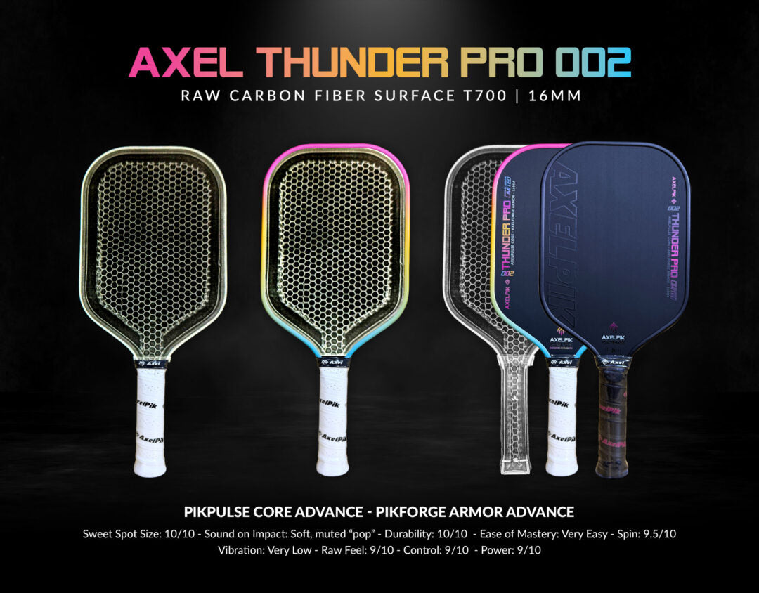 Pickleball racket Axel Pik Thunder Pro 002