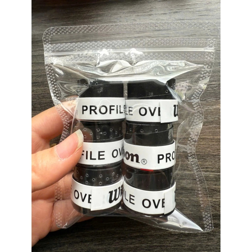 WILSON Profile Pickleball Grips with Sweat Holes (Set of 6)