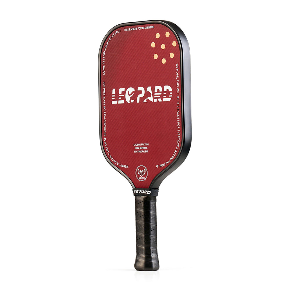 LEOPARD 18K Kelvar Pickleball Racket