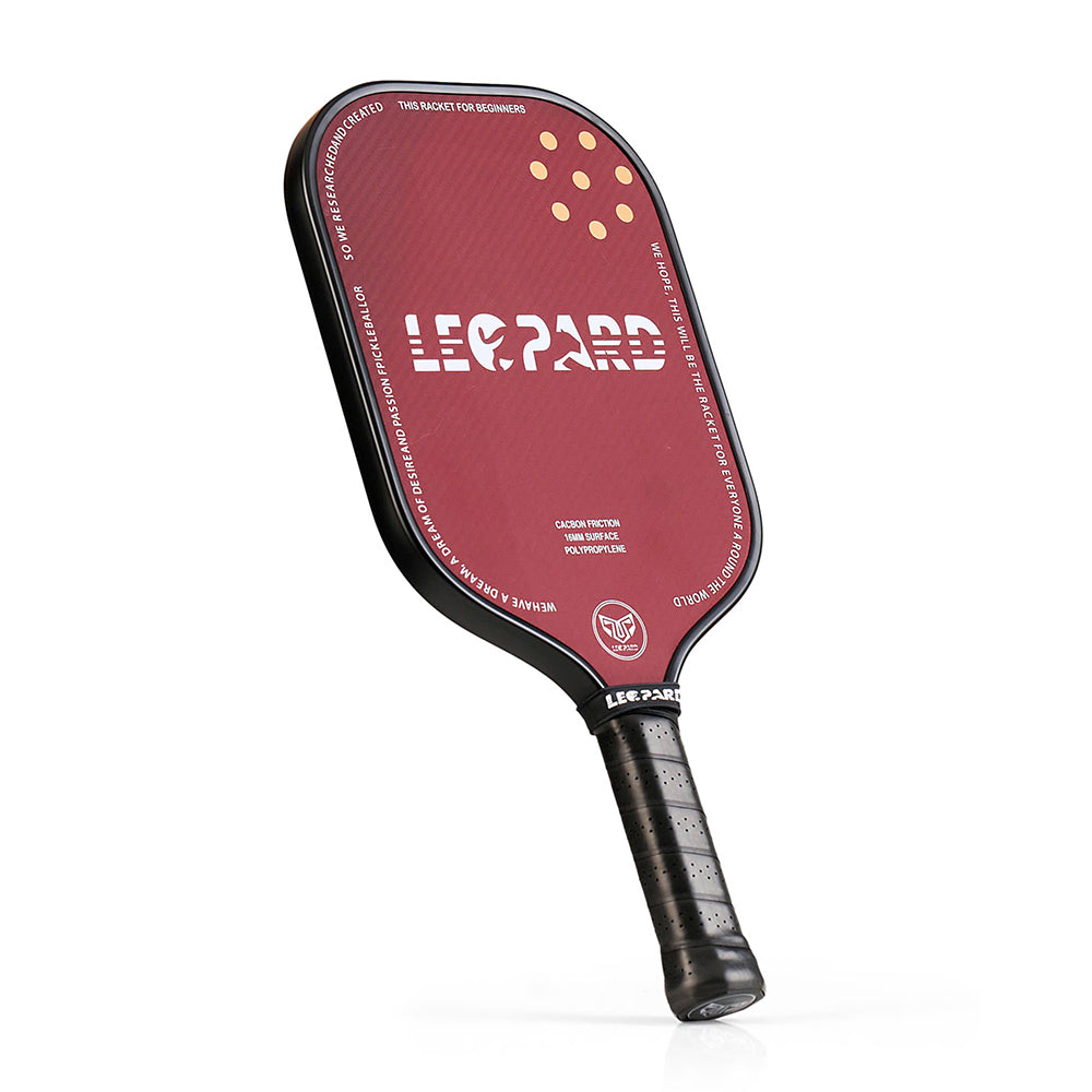 LEOPARD 18K Kelvar Pickleball Racket