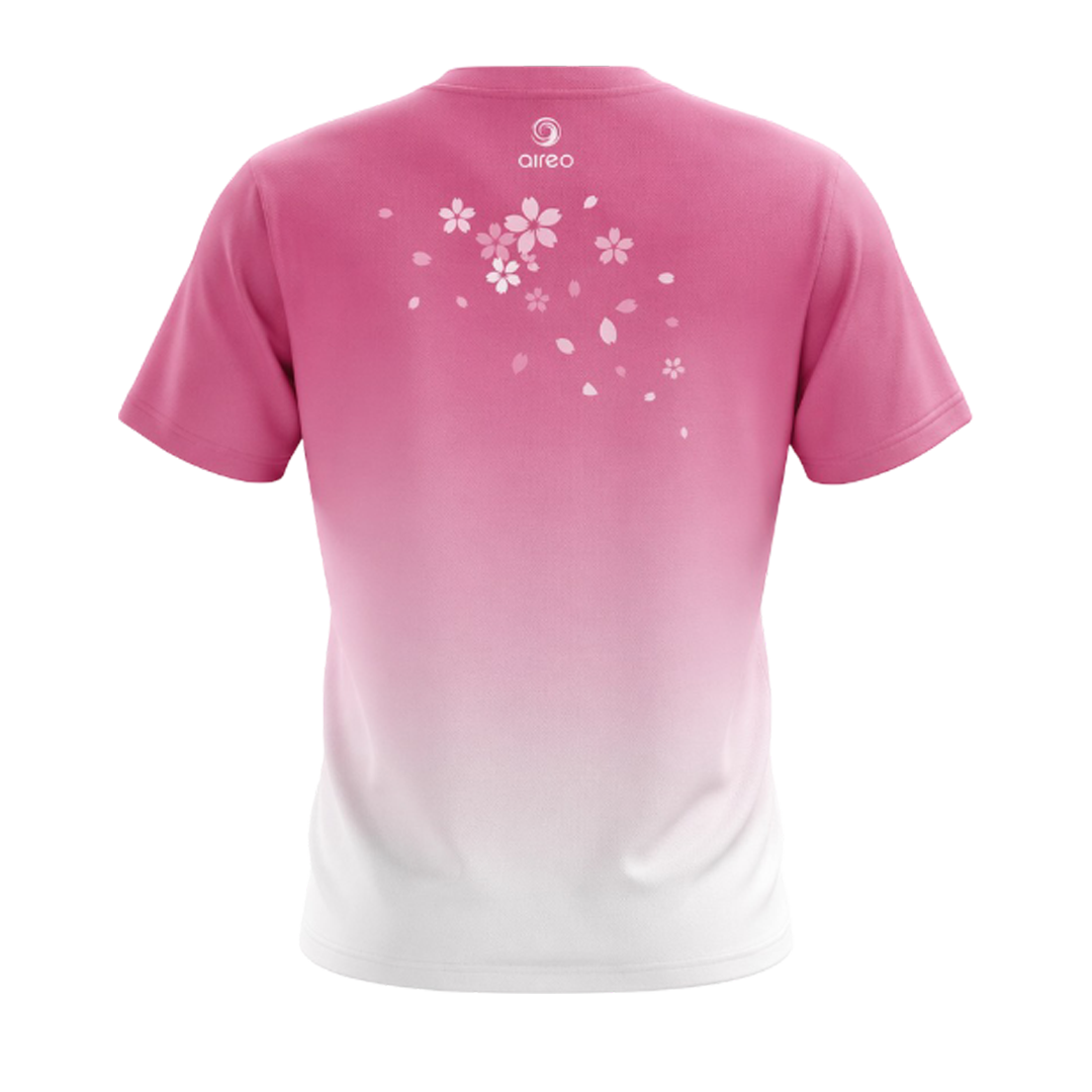 Aireo Sports Cherry Blossom Performance Pickleball T-Shirt