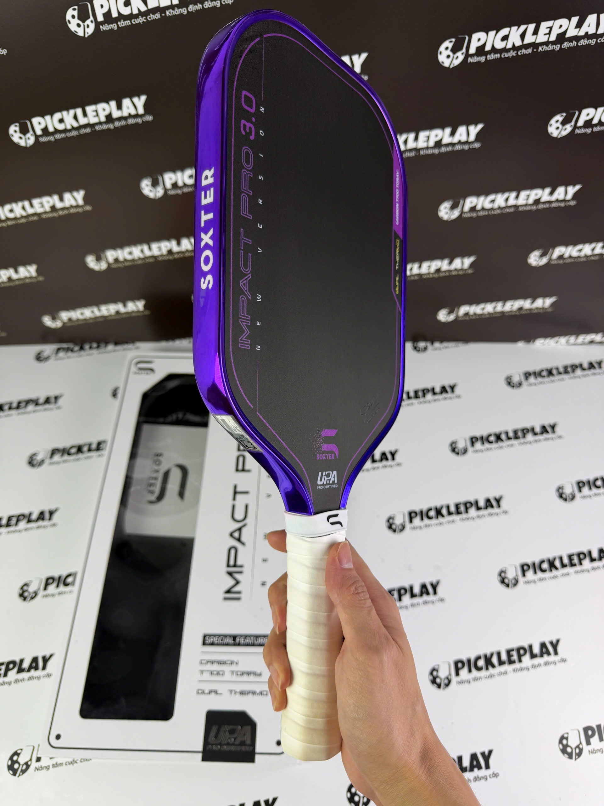 Liquidation sale: Soxter Impact Pro 3.0 racket, 99% new