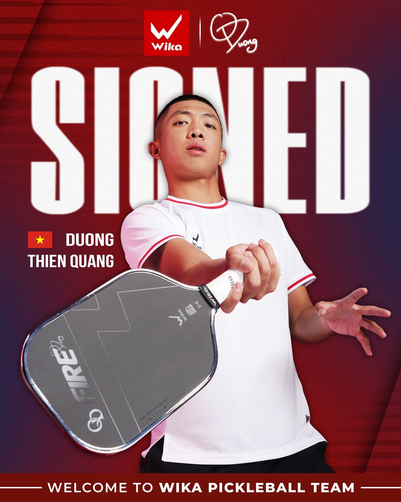 Vợt Pickleball Wika Sports