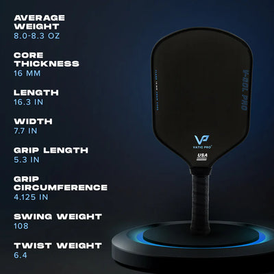 Pickleball Paddle Vatic Pro V-Sol Pro - Flash Series (Launch Edition)