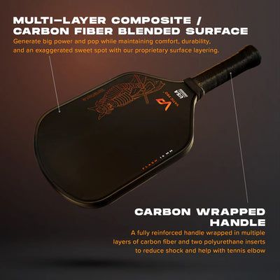 Vatic Pro Pickleball Paddle - Saga Flash