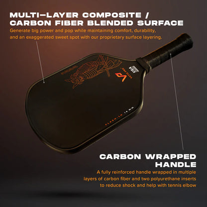 Vatic Pro Pickleball Racket - Saga Flash