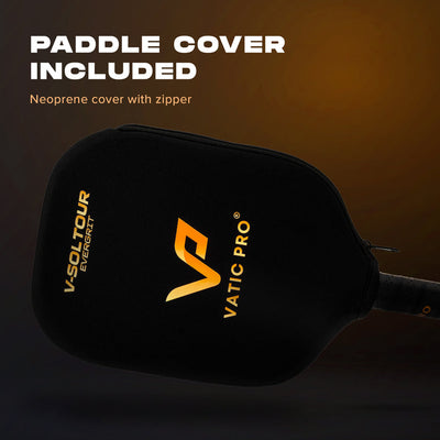 Vợt Pickleball Vatic Pro V-Sol Tour EverGrit Elongated