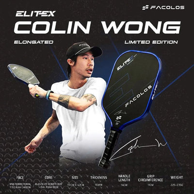 Facolos Elite X Signature Pickleball Racket - Malaysia Edition