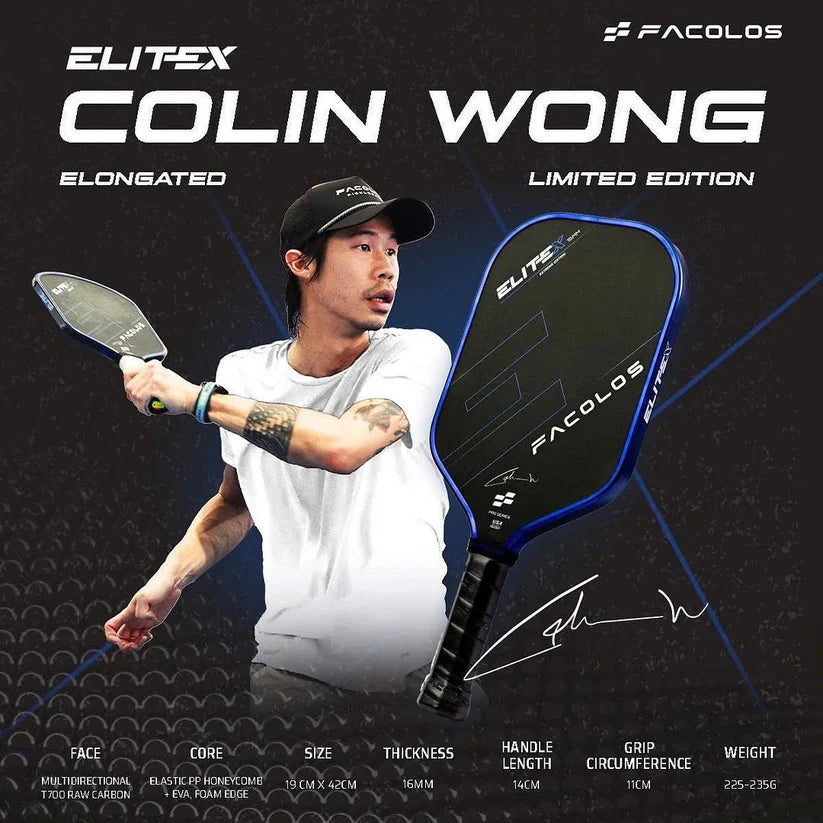 Vợt Pickleball Facolos Elite X Signature - Malaysia Edition