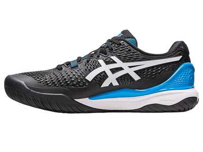 Pickleball Gel Shoes - Resolution 9 Black / White (For Men)