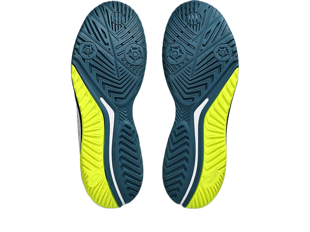 Pickleball Gel Shoes - Resolution 9 Mako Blue / Safety Yellow (Unisex)