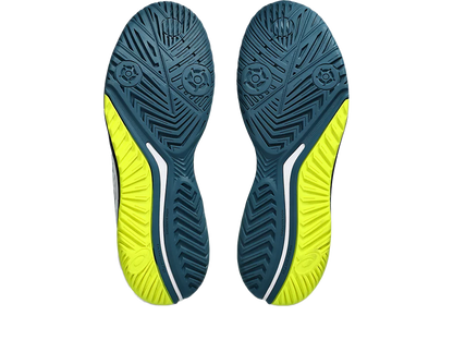 Pickleball Gel Shoes - Resolution 9 Mako Blue / Safety Yellow (Unisex)
