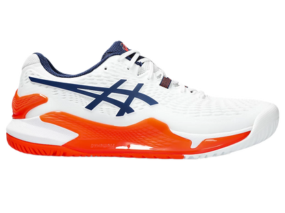 Pickleball Gel Shoes - Resolution 9 Blue Expense / White (For Men)